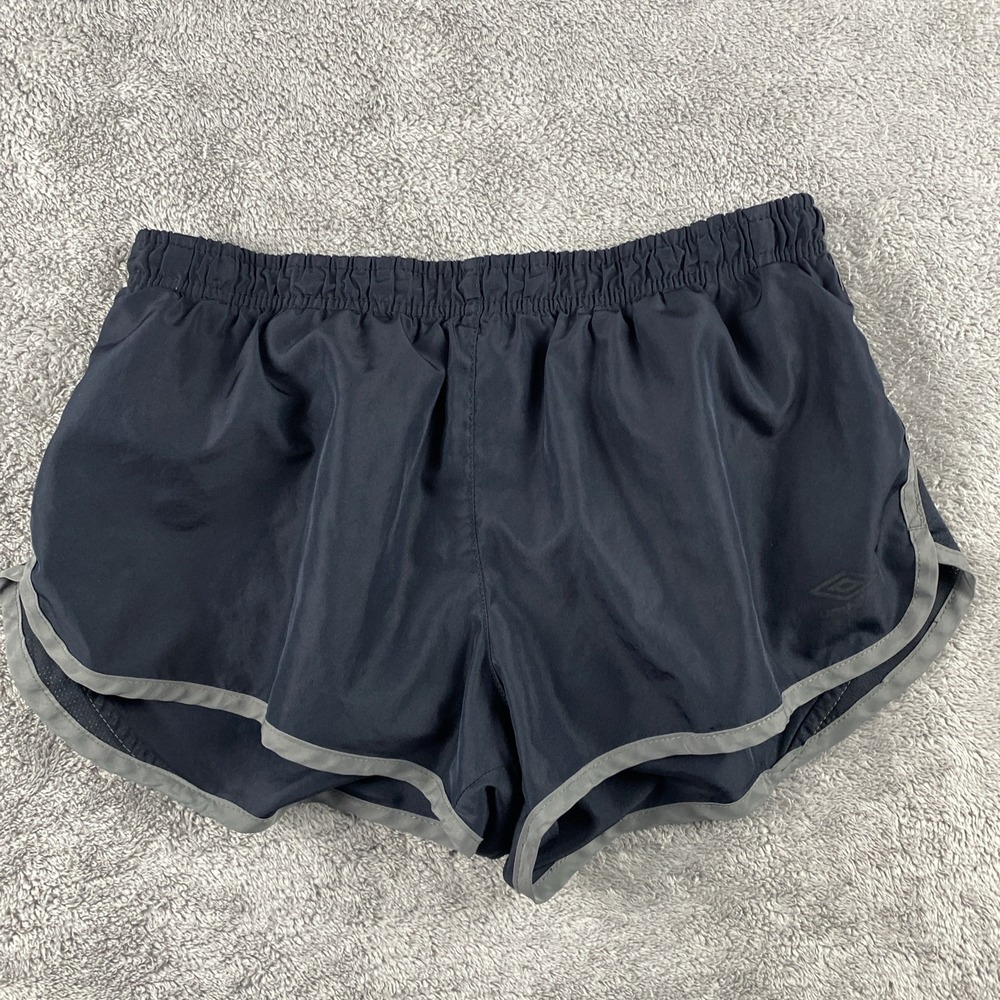 Umbro Shorts Women 28x3‎ Black Gray Running Training Soccer
